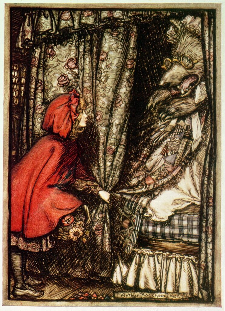 Little Red Riding Hood-Rackham